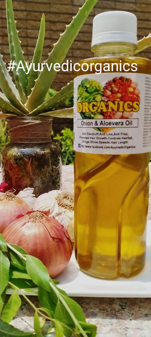 Onion and Aloevera Oil (350 ml)